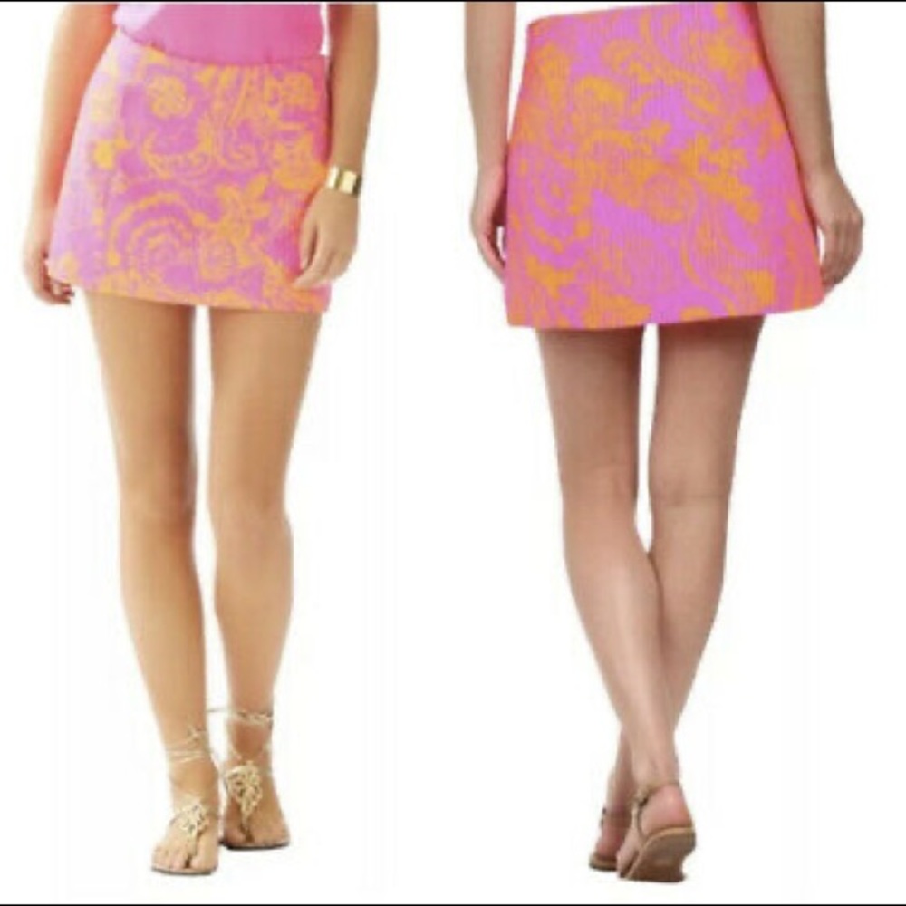 Lilly Pulitzer Women’s January Skort Pop Pink Seaesta